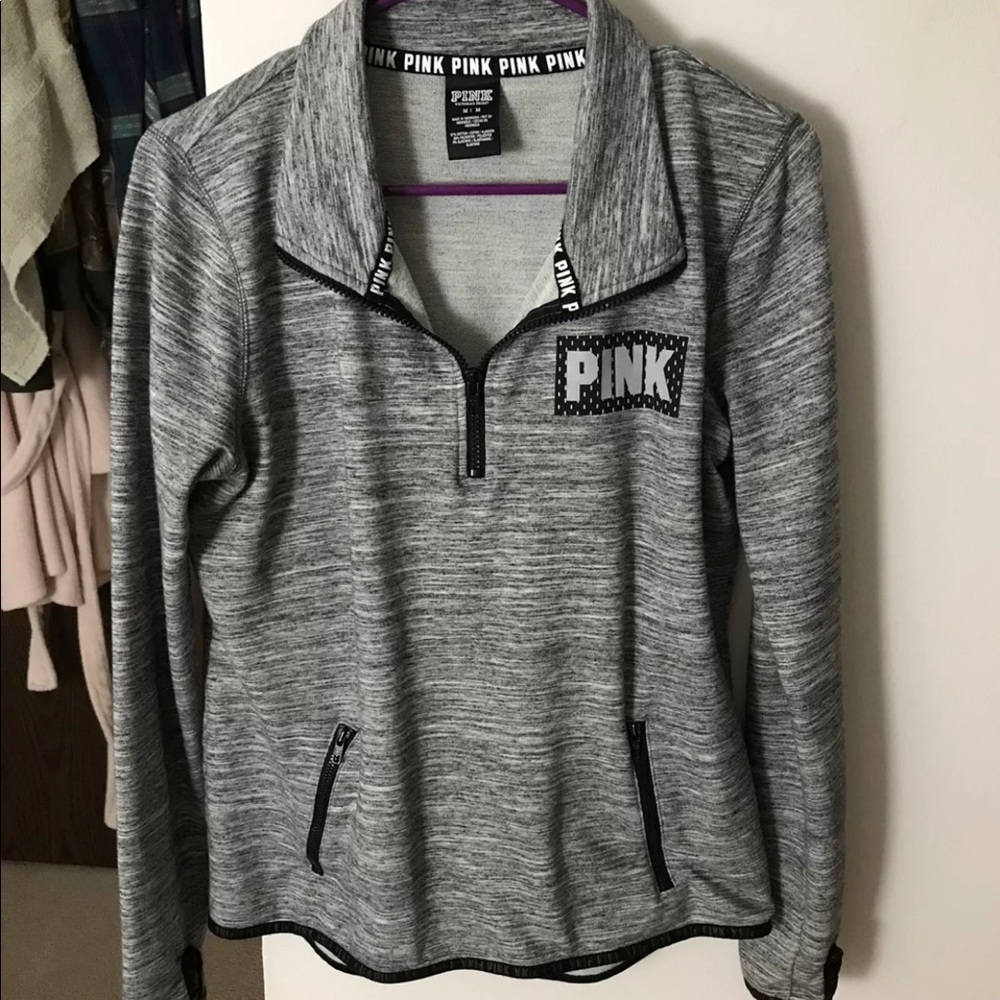 PINK half zip 🚨sold🚨